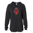 Load image into Gallery viewer, Women's Sacred Heart Fleece Pullover