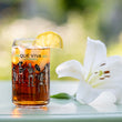 Load image into Gallery viewer, Mariachi Skeleton Band Soda Can Glass
