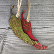 Load image into Gallery viewer, Folk Art Chile Ornament