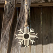 Load image into Gallery viewer, Snowflake Zia Wood Ornament
