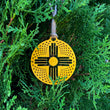 Load image into Gallery viewer, Zia Pottery Wood Ornament