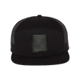 Load image into Gallery viewer, State Zia Black Patch 7 Panel Flatbill