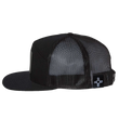 Load image into Gallery viewer, State Zia Black Patch 7 Panel Flatbill
