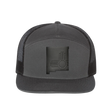Load image into Gallery viewer, State Zia Black Patch 7 Panel Flatbill