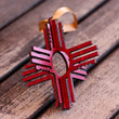 Load image into Gallery viewer, 3D Zia Wood Ornament