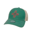 Load image into Gallery viewer, Zia Leather Patch Trucker Hat