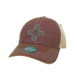 Load image into Gallery viewer, Zia Leather Patch Trucker Hat