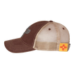 Load image into Gallery viewer, Zia Leather Patch Trucker Hat