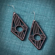 Load image into Gallery viewer, Open Diamond Zia Earrings