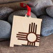 Load image into Gallery viewer, State Zia Wood Ornament