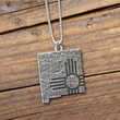 Load image into Gallery viewer, State Zia Sterling Silver Pendant