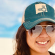 Load image into Gallery viewer, State Zia Trucker Hat Teal