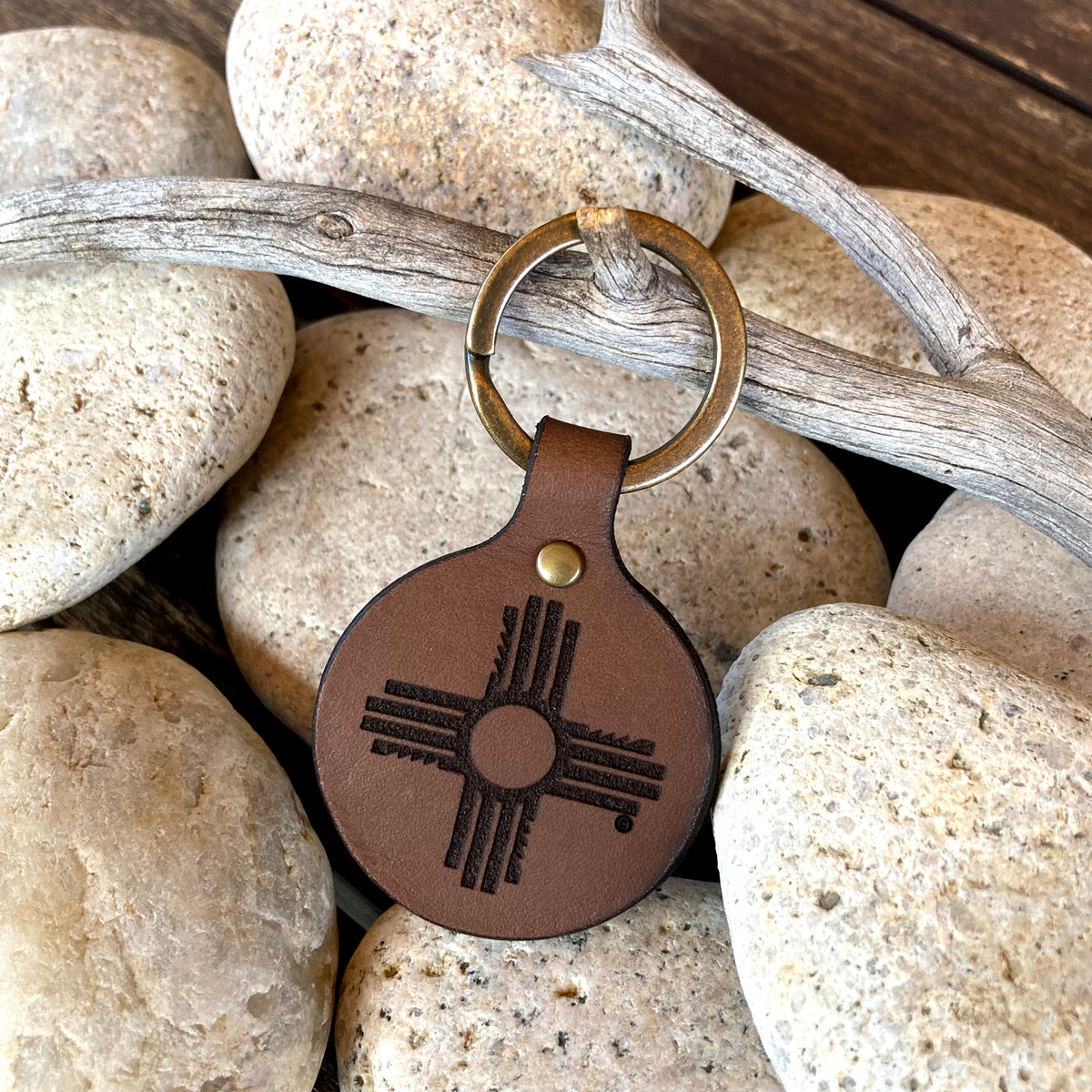 Zia Leather Keychain – FS2 Supply Co.