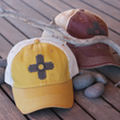 Load image into Gallery viewer, Zia Leather Patch Trucker Hat