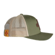 Load image into Gallery viewer, Zia Leather Patch Mid Profile Hat