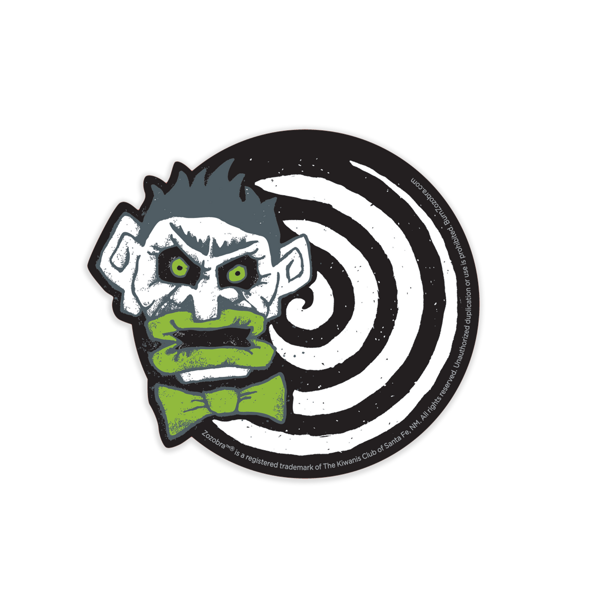 Zozobra Spiral Sticker – FS2 Supply Co.