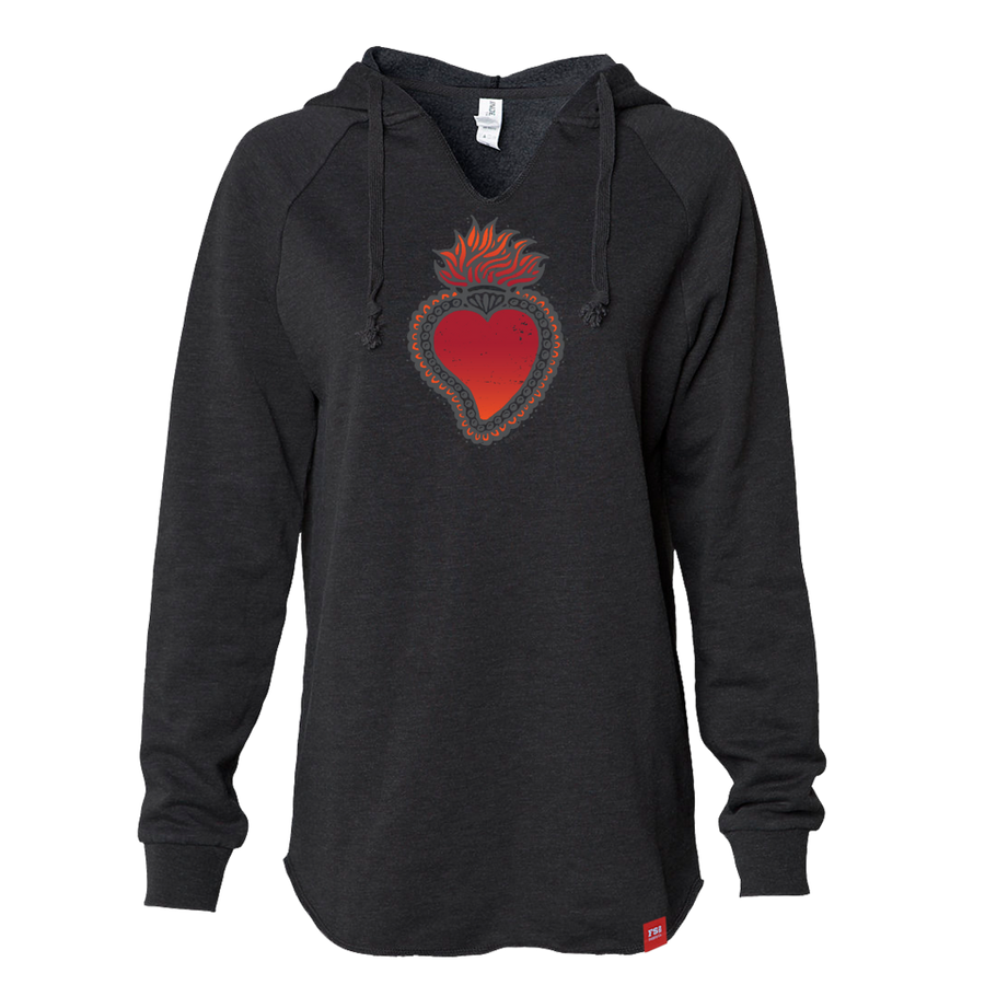 Women's Sacred Heart Fleece Pullover