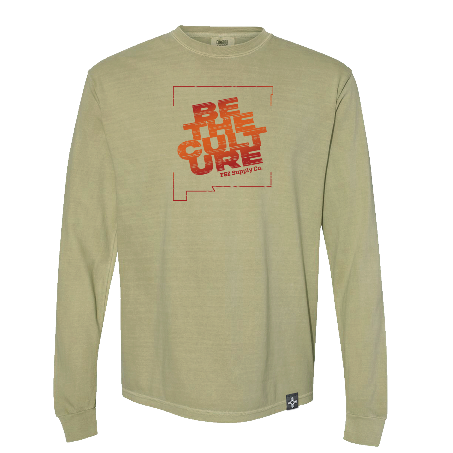 FE ＆ FS CORPORATE S/S TEE L/S FOOTBALL T-SHIRT - GREY OLIVE – LADY WHITE CO.