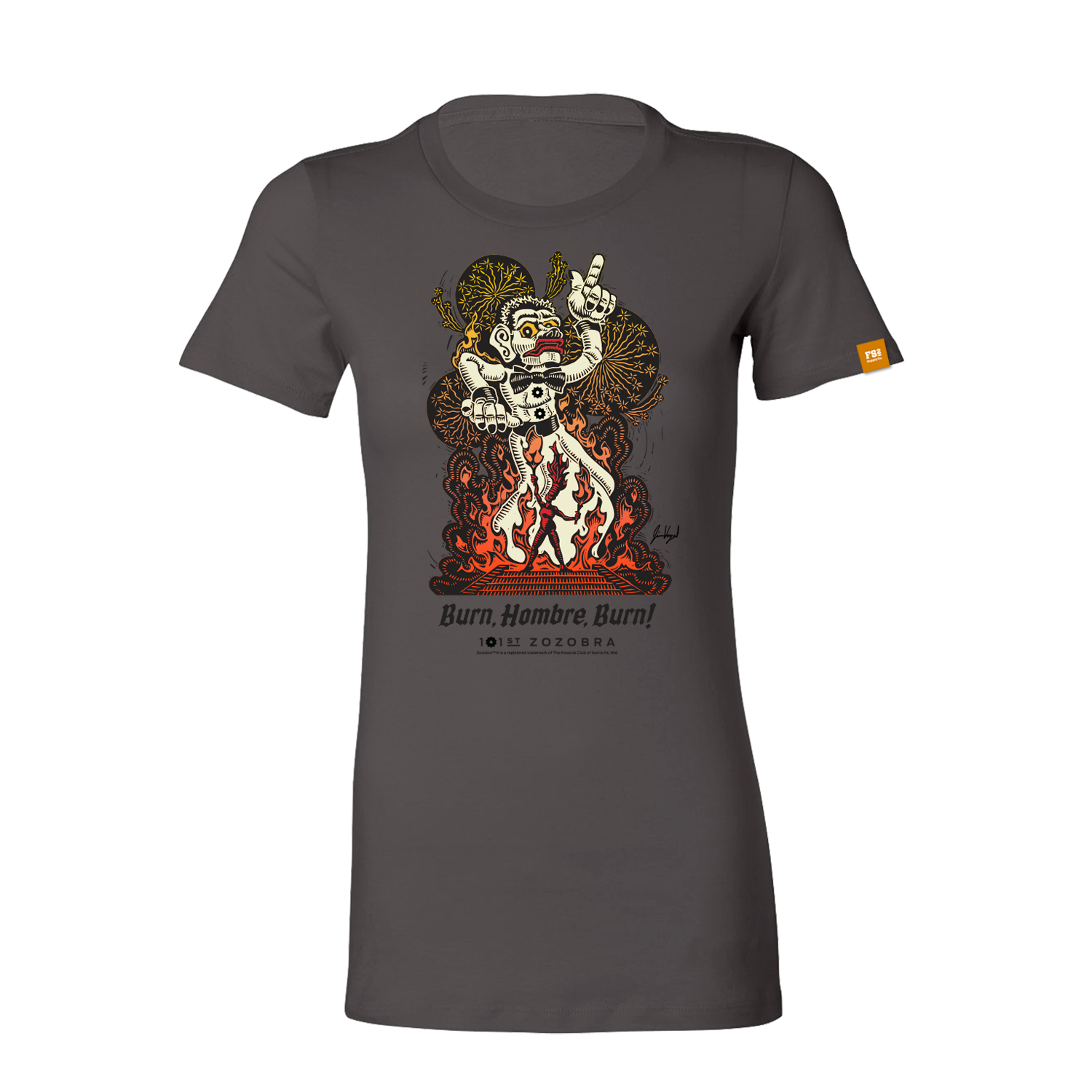 【SATIIIZ】California Dying Short-Sleeved T-Shirt Nuevo-Mexico-cardinal.png?v=