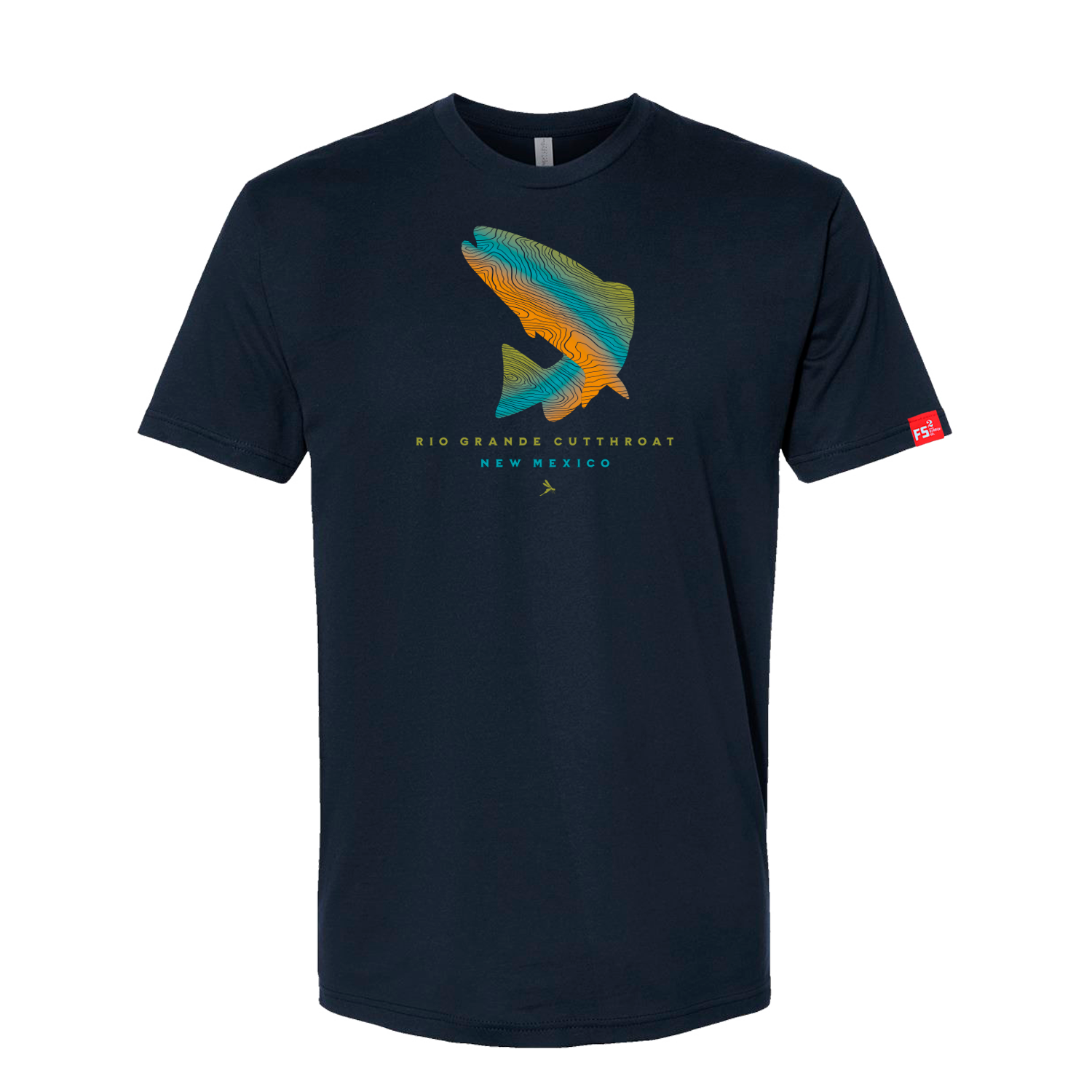 New Mexico Rio Grande Cutthroat Trout Fishing T-Shirt New Mexico Rio Grande Cutthroat Trout Fishing T-Shirt