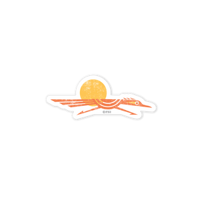 Roadrunner Sun Sticker