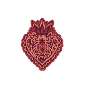 Amor Divino Sacred Heart Sticker – FS2 Supply Co.
