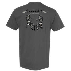 Suavecito Skeleton Bikers T-Shirt