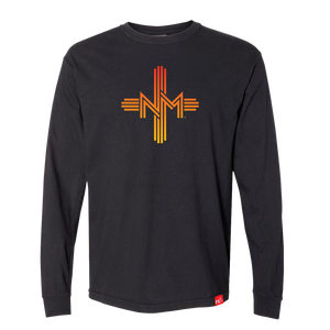 Sunset New Mexico Zia T-Shirt Long Sleeve