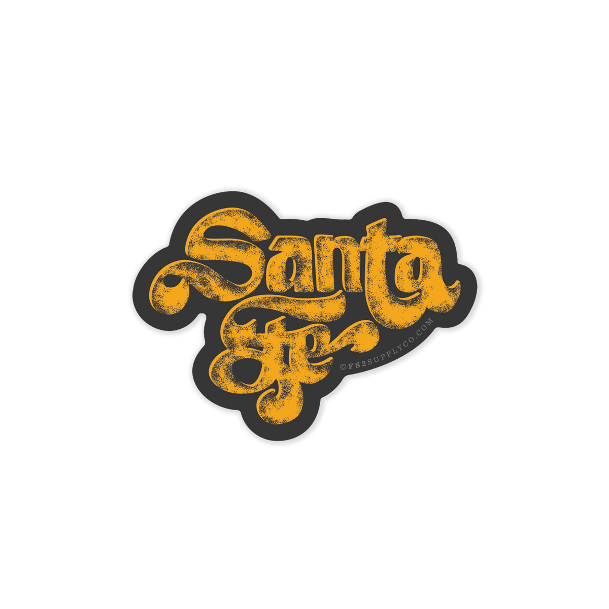 Santa Fe Vintage Logo Sticker – FS2 Supply Co.