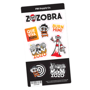 Zozobra Sticker Sheet