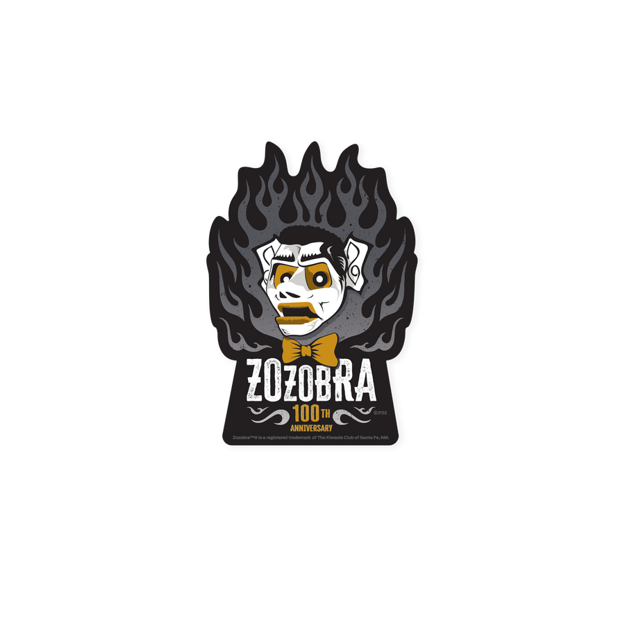 Zozobra 100th Anniversary Sticker