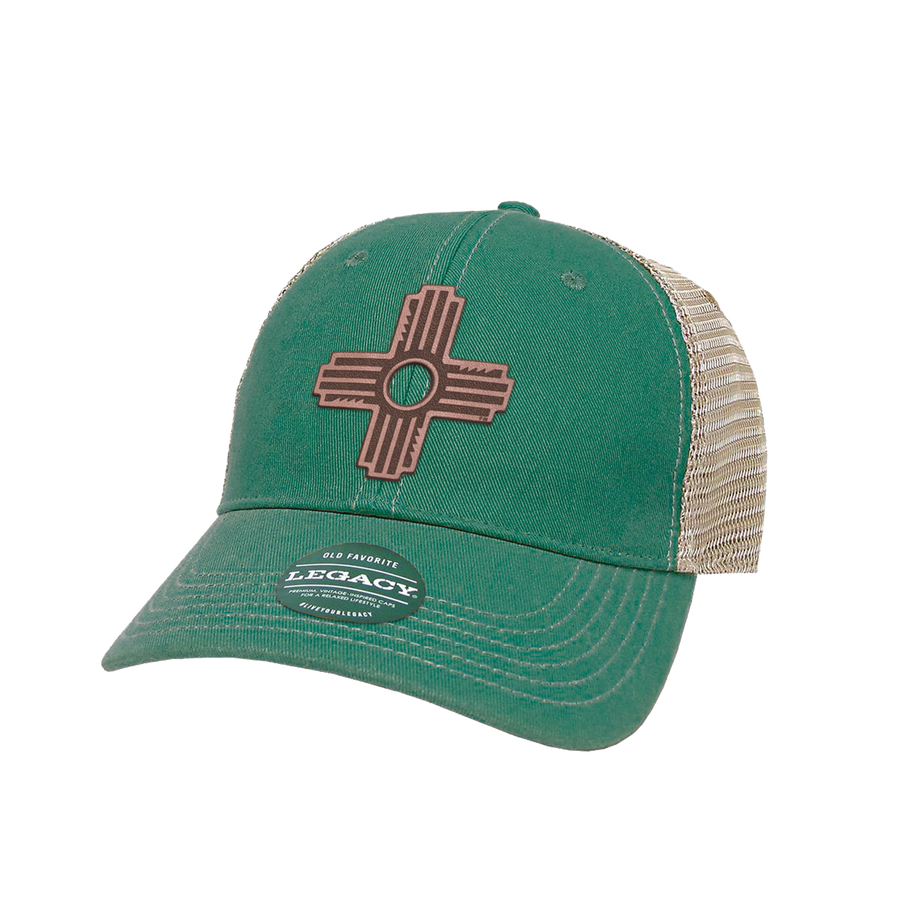 Patch FS2 Hat Leather – Zia Supply Trucker