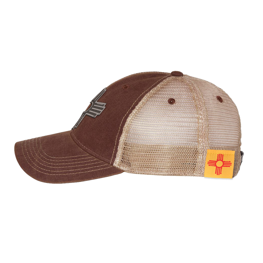 Zia Leather Patch Trucker Hat – FS2 Supply