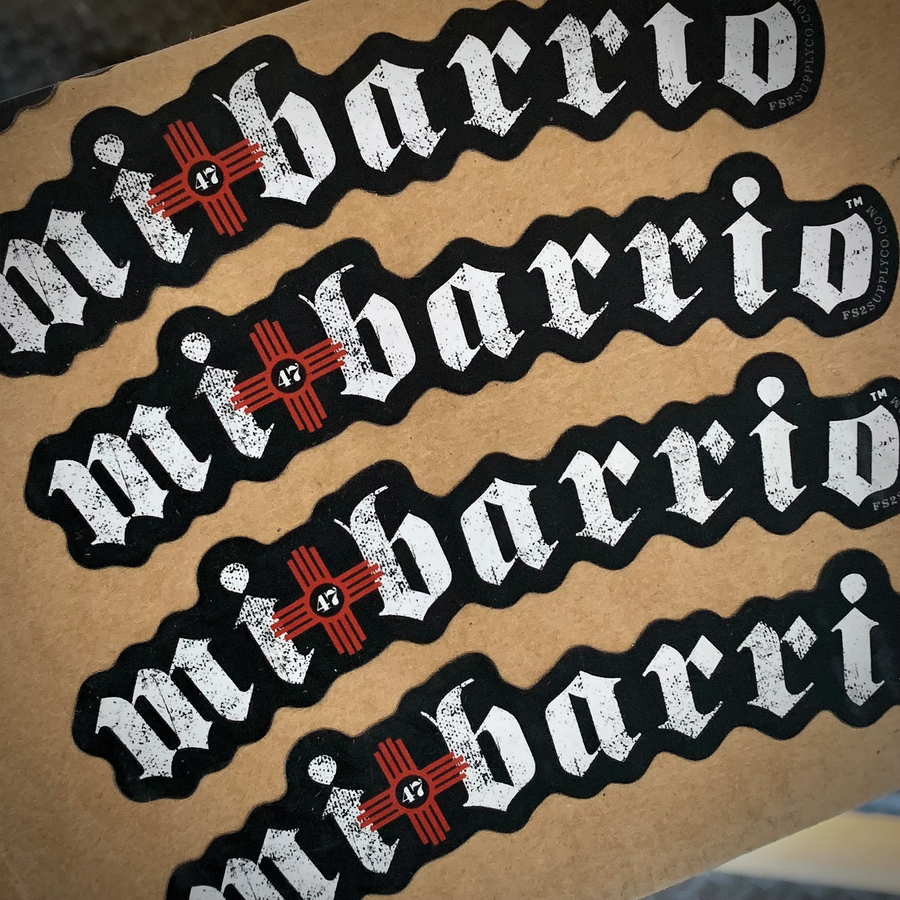 Mi Barrio Sticker