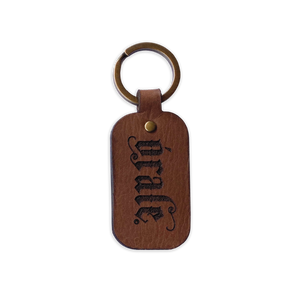 Órale Leather Keychain