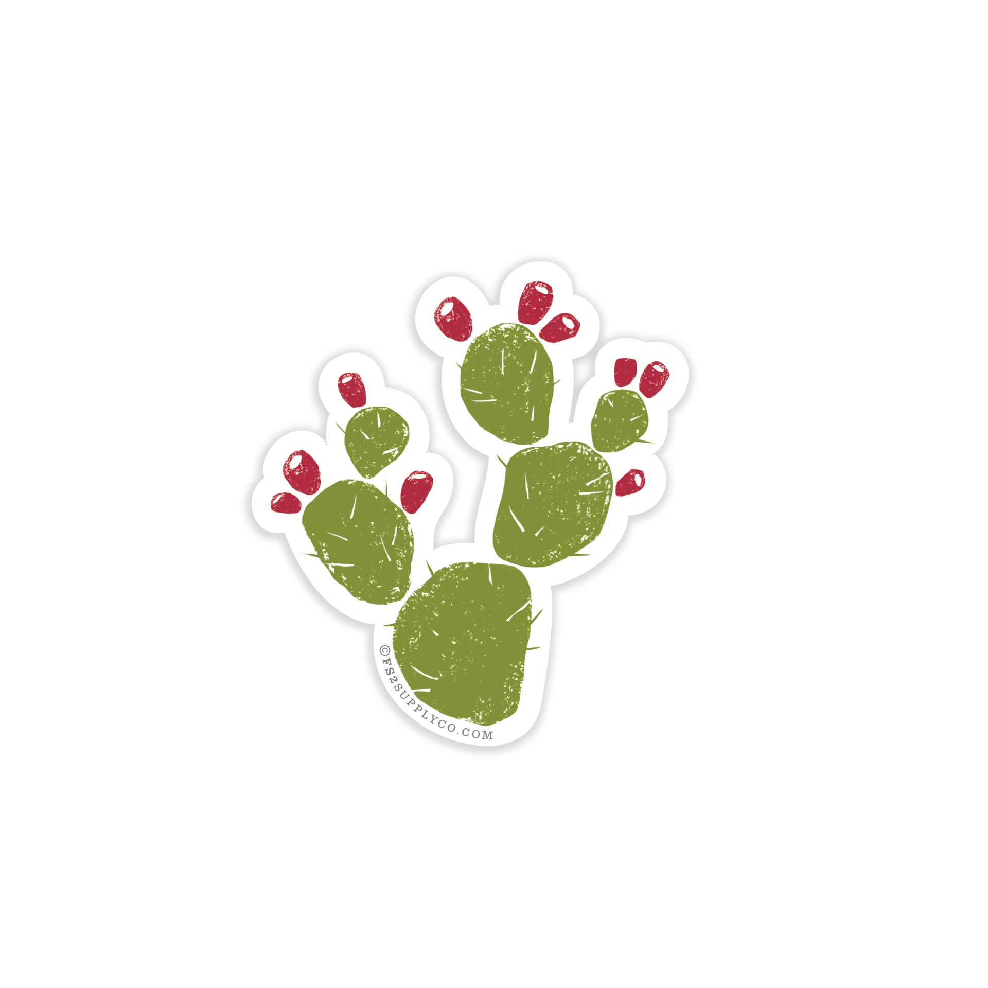Prickly Pear Sticker – FS2 Supply Co.