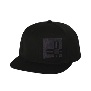State Zia Flatbill Hat Black