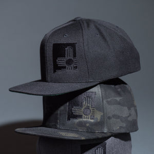 State Zia Flatbill Hat Black