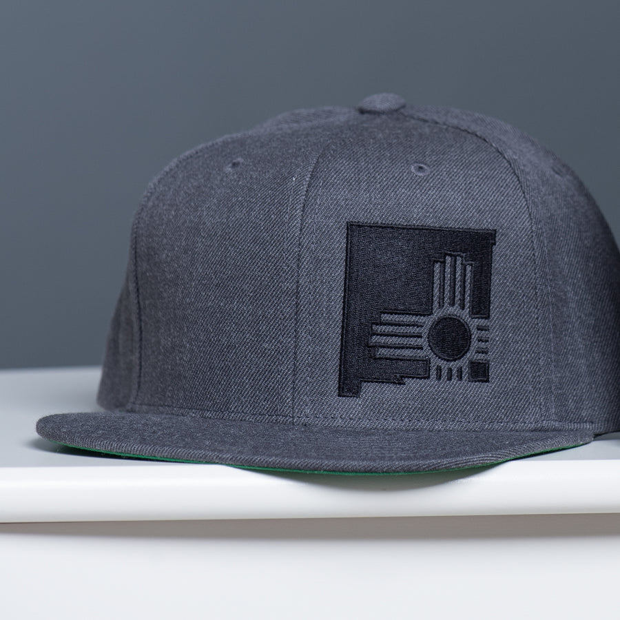 State Zia Flatbill Hat Dark Heather