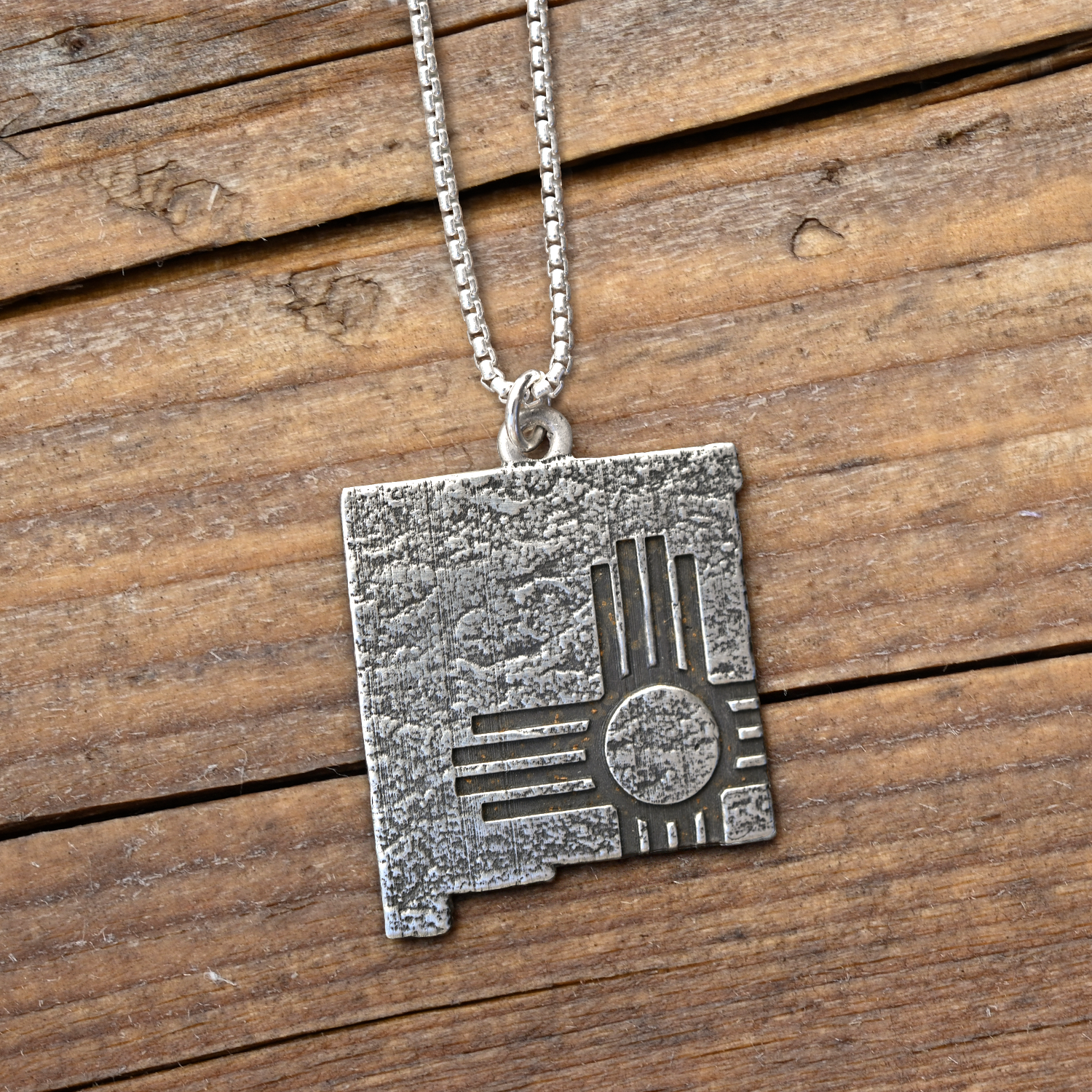 State Zia Sterling Silver Pendant – FS2 Supply Co.