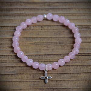 Zia Rose Quartz Bracelet